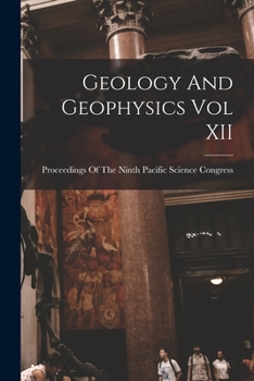 Paperback Geology And Geophysics Vol XII Book