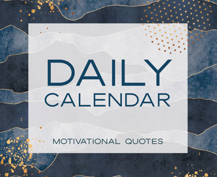 Misc. Motivational Quotes Perpetual Box Calendar Book