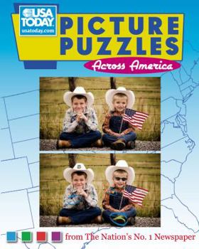 Paperback USA Today Picture Puzzles Across America Book