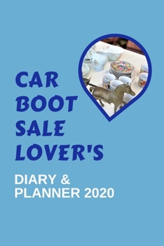 Paperback Car Boot Sale Lover's Diary & Planner 2020 Book