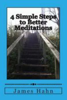 Paperback 4 Simple Steps to Better Meditations Book