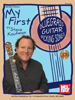 Paperback My First Bluegrass Guitar Picking Songs [With CD (Audio)] Book