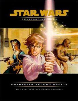 Character Record Sheets - Book  of the Star Wars Roleplaying Game (D20)