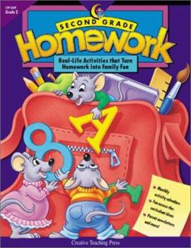 Paperback Second Grade Homework Book