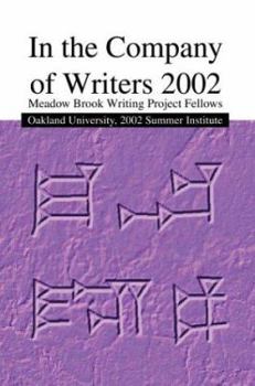 Paperback In the Company of Writers 2002 Book