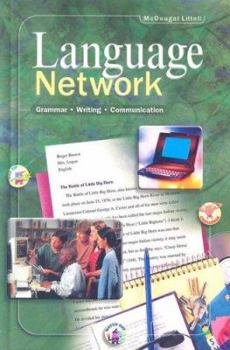 Hardcover Language Network: Student Edition Grade 8 2001 Book