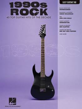 Paperback 1990s Rock: Easy Guitar with Notes & Tab Book