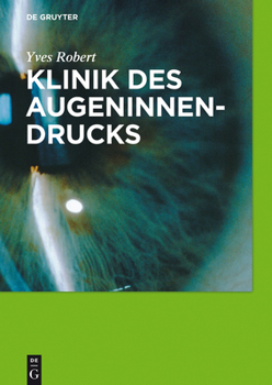 Hardcover Klinik des Augeninnendrucks [German] Book