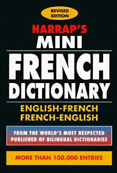 Paperback Harrap's Mini French Dictionary Book