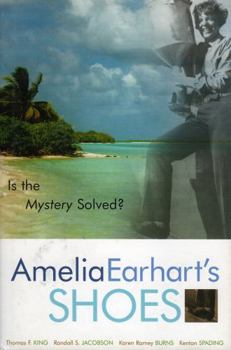 Hardcover Amelia Earhart's Shoes: Is the Mystery Solved? Book