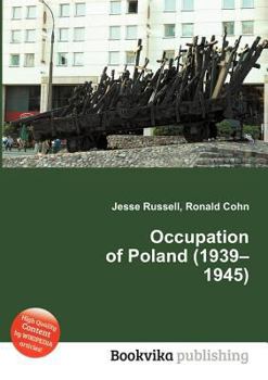 Paperback Occupation of Poland (1939-1945) Book