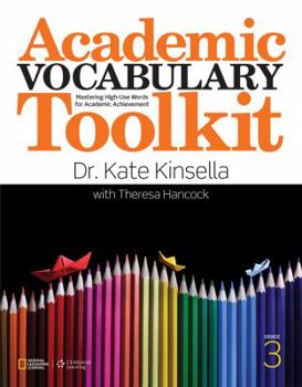 Paperback Academic Vocabulary Toolkit Grade 3: Student Text Book
