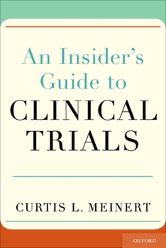 Paperback Insider's Guide to Clinical Trials Book