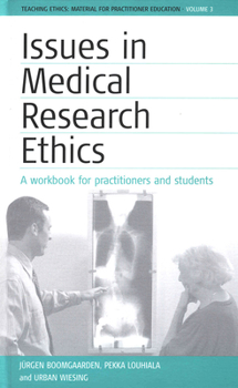 Hardcover Issues in Medical Research Ethics Book