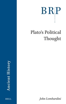 Paperback Plato's Political Thought Book