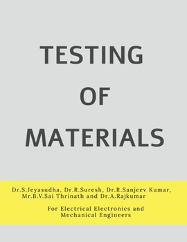 Paperback Testing of Materials Book