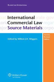Hardcover International Commercial Law Source Materials - Second Edition Book