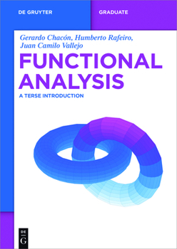 Paperback Functional Analysis: A Terse Introduction Book