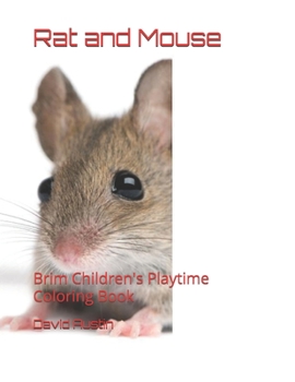 Paperback Rat and Mouse: Brim Children's Playtime Coloring Book