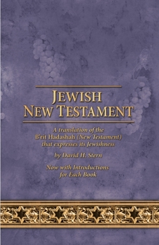 Paperback Jewish New Testament: A Translation by David Stern Book