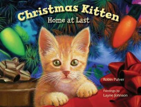Hardcover Christmas Kitten, Home at Last Book