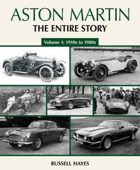 Hardcover Aston Martin: The Entire Story Book