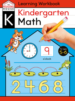 Paperback Kindergarten Math (Math Skills Workbook) Book