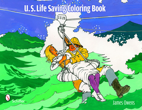 Paperback U.S. Life Saving Coloring Book