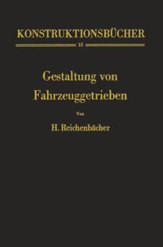 Paperback Gestaltung Von Fahrzeuggetrieben [German] Book