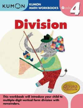 Paperback Kumon Grade 4 Division Book