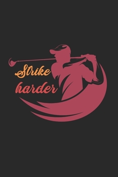 Golfer Notebook: Diary Journal 6x9 inches with 120 Lined Pages