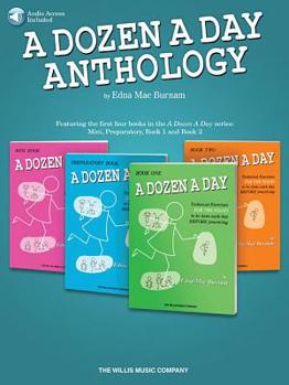 Paperback A Dozen a Day Anthology Book/Online Audio Book