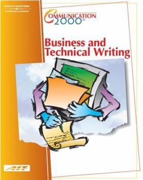 Paperback Communication 2000: Business and Technical Writing (with Learner Guide Study Guide) [With CDROM] Book