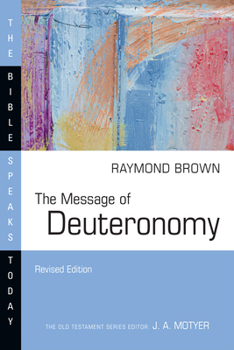 Paperback The Message of Deuteronomy Book