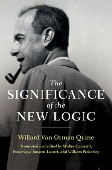 Paperback The Significance of the New Logic Book