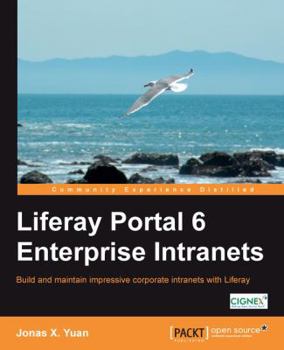Paperback Liferay Portal 6 Enterprise Intranets Book
