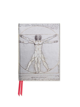 Misc. Da Vinci: Vitruvian Man (Foiled Pocket Journal) Book