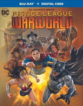 Blu-ray Justice League: Warworld Book
