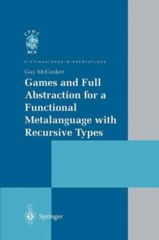 Paperback Games and Full Abstraction for a Functional Metalanguage with Recursive Types Book