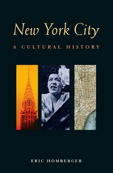Paperback New York City: A Cultural History Book