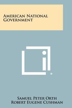 Paperback American National Government Book