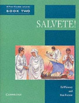 Paperback Salvete! Book 2: A First Course in Latin Book