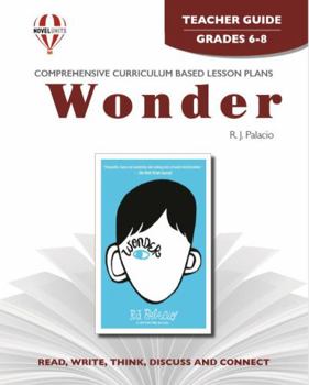 Paperback Wonder - Teacher Guide by Novel Units Book