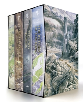 Hardcover The Hobbit & the Lord of the Rings Illustrated by Alan Lee Box Set: Illustrated by Alan Lee Book