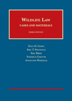 Hardcover Wildlife Law (University Casebook Series) Book