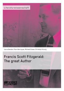 Paperback Francis Scott Fitzgerald: The great Author Book