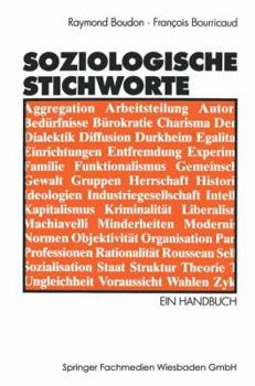 Paperback Soziologische Stichworte: Ein Handbuch [German] Book