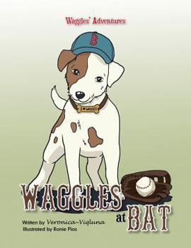 Paperback Waggles at Bat: Waggles' Adventures Book