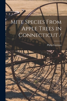 Paperback Mite Species From Apple Trees in Connecticut / Book