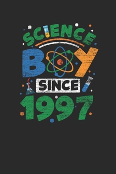 Paperback Science Boy Since 1997: Graph Paper Notebook - Scientist, Student And Teacher Gift Idea Book